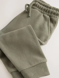 Hot Next Khaki Green Slim Fit Soft Touch Jersey Joggers (3mths-7yrs)