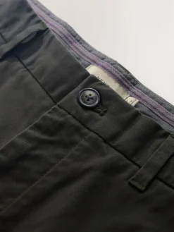New Next Khaki Green Slim Fit Stretch Chinos Trousers