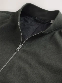 Next Khaki Green Smart Bomber Jacket^ Blazers & Formal Jackets