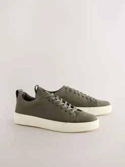 Next Smart Casual Toe Cap Leather Longline Trainers^ Sneakers