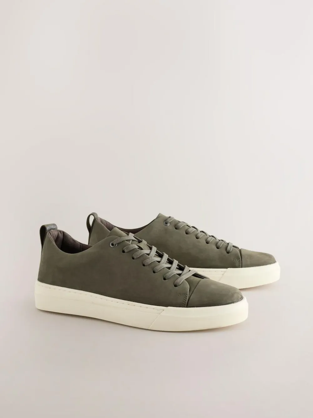 Next Smart Casual Toe Cap Leather Longline Trainers^ Sneakers