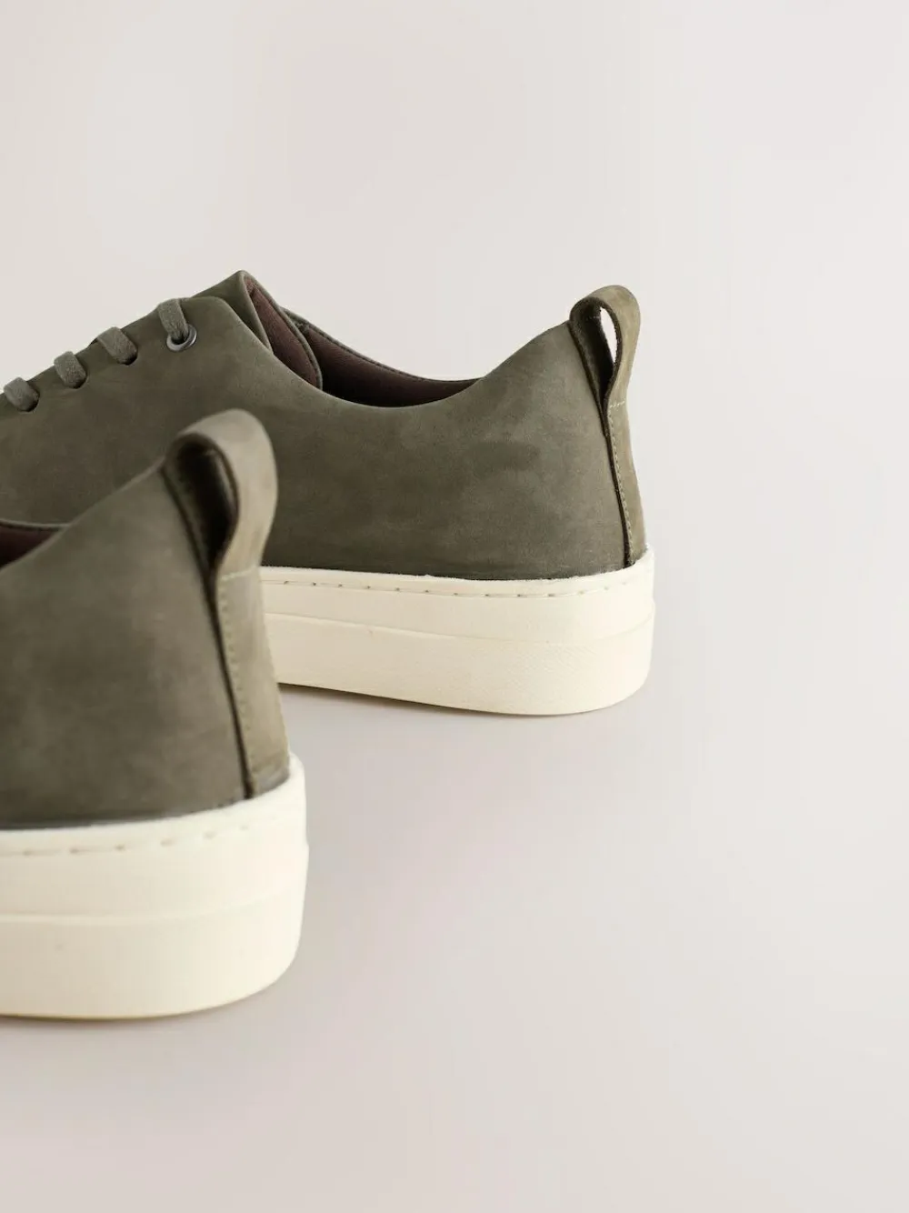 Next Smart Casual Toe Cap Leather Longline Trainers^ Sneakers