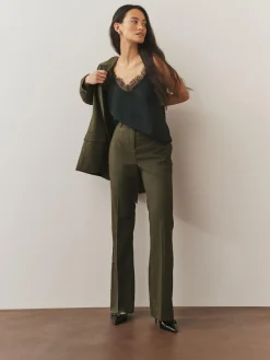Next Tailored Bootcut Trousers With Wool^Women Suits & Tailoring|Pants