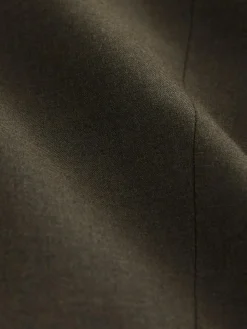 Clearance Next Khaki Green Tailored Single Breasted Blazer With Wool