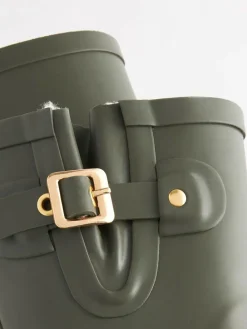 Next Warm Lined Buckle Wellies^BOY Boots|School Shoes