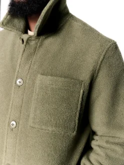 Next Wool Look Fleece Shacket^ Sweatshirts & Hoodies|Sweatshirts & Hoodies