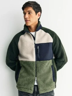 Next Colourblock Zip Through Funnel Fleece^ Sweatshirts & Hoodies|Sweatshirts & Hoodies