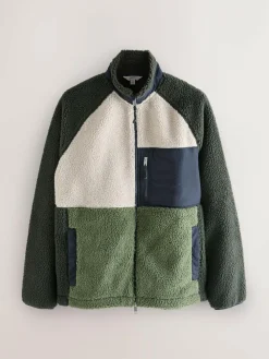 Next Colourblock Zip Through Funnel Fleece^ Sweatshirts & Hoodies|Sweatshirts & Hoodies