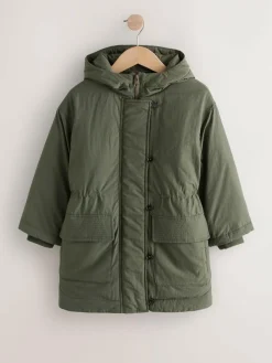 Best Next Khaki Shower Resistant Padded Parka (5-13yrs)