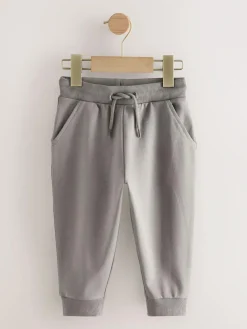 Outlet Next Regular Fit Joggers 5 Pack (3mths-7yrs) Khaki/Grey/Blue