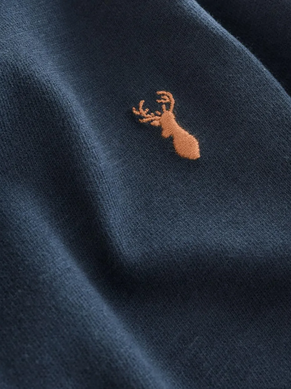 Outlet Next Stag Logo Long Sleeve Cosy T-Shirts 4 Pack (3-16yrs) Khaki/Tan/Purple/Navy