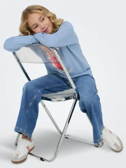 Discount ONLY KIDS KIDS ONLY Blue Wide Flared Jeans