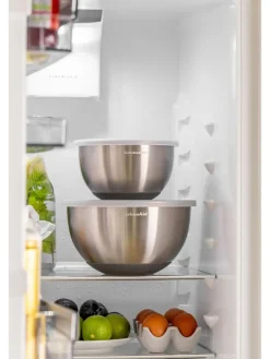 Kitchen Aid Set of 2 Silver Mixing Nesting Bowl^ Dinner Sets & Pasta Bowls