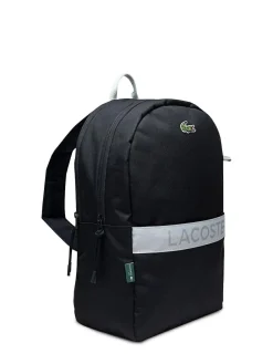 Lacoste Black Backpack with Pencil Case^BOY Bags