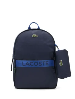 Lacoste Blue Backpack with Pencil Case^BOY Bags