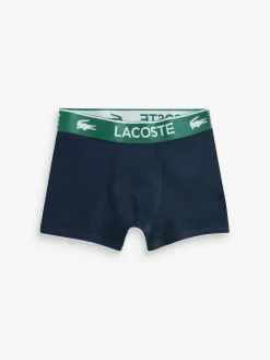 Clearance Lacoste Blue 5-Pack Solid Boxers