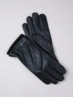 Outlet Lakeland Leather David Gloves Black