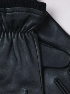 Outlet Lakeland Leather David Gloves Black