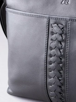 Outlet Lakeland Leather Farlam Cross-Body Bag Black