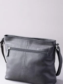 Outlet Lakeland Leather Farlam Cross-Body Bag Black