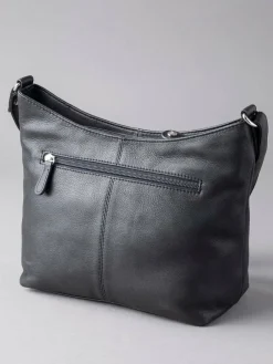 Discount Lakeland Leather Grasmere Cross-Body Bag Black