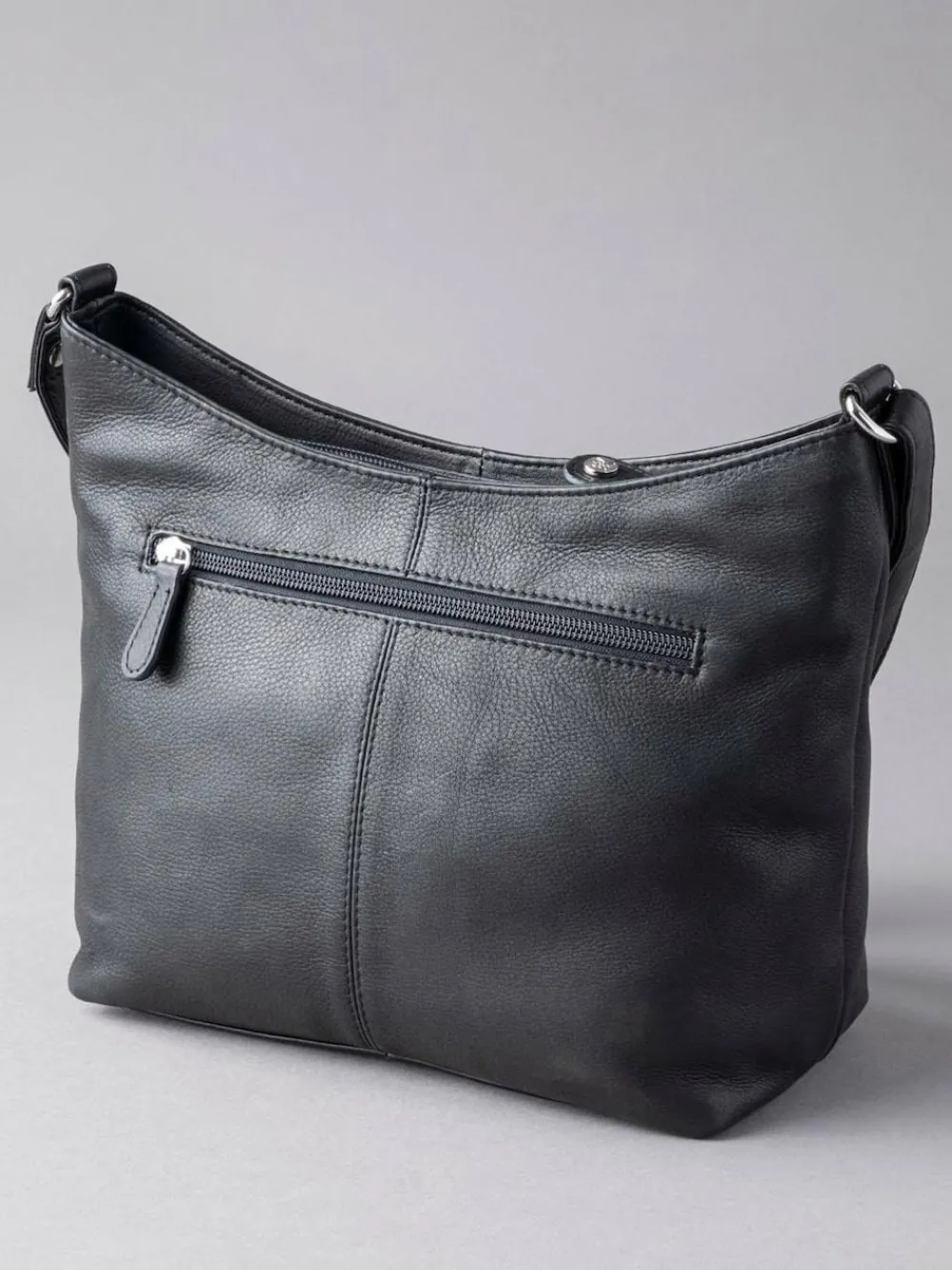 Discount Lakeland Leather Grasmere Cross-Body Bag Black