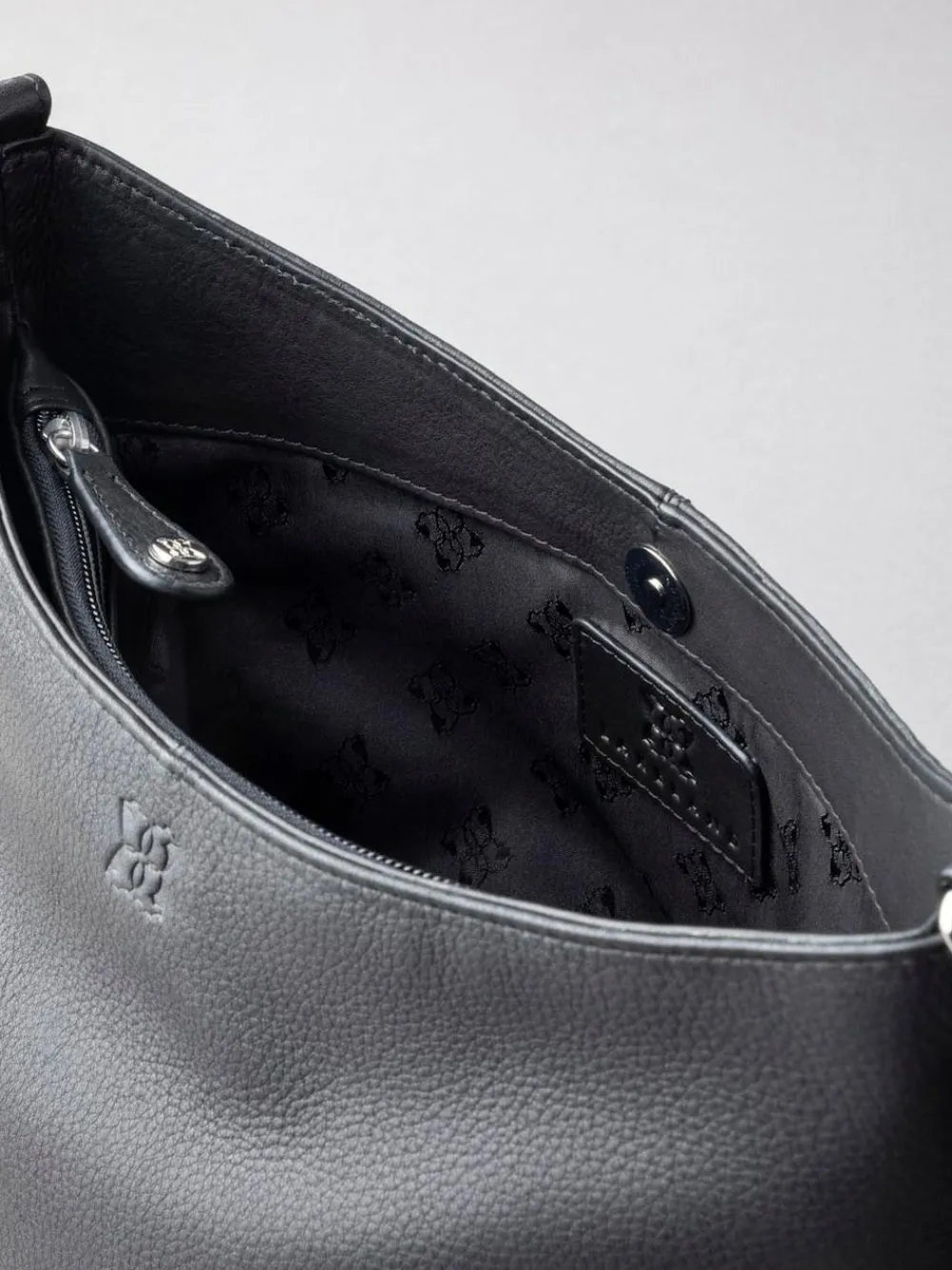 Discount Lakeland Leather Grasmere Cross-Body Bag Black