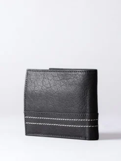 Lakeland Leather Black Keswick Leather Wallet^ Wallets