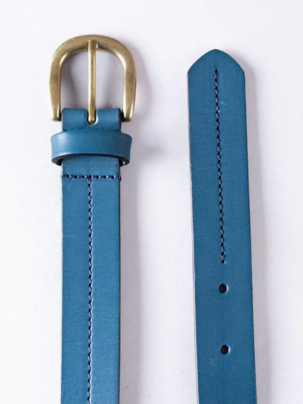 Lakeland Leather Blue Kendal Belt^Women Belts
