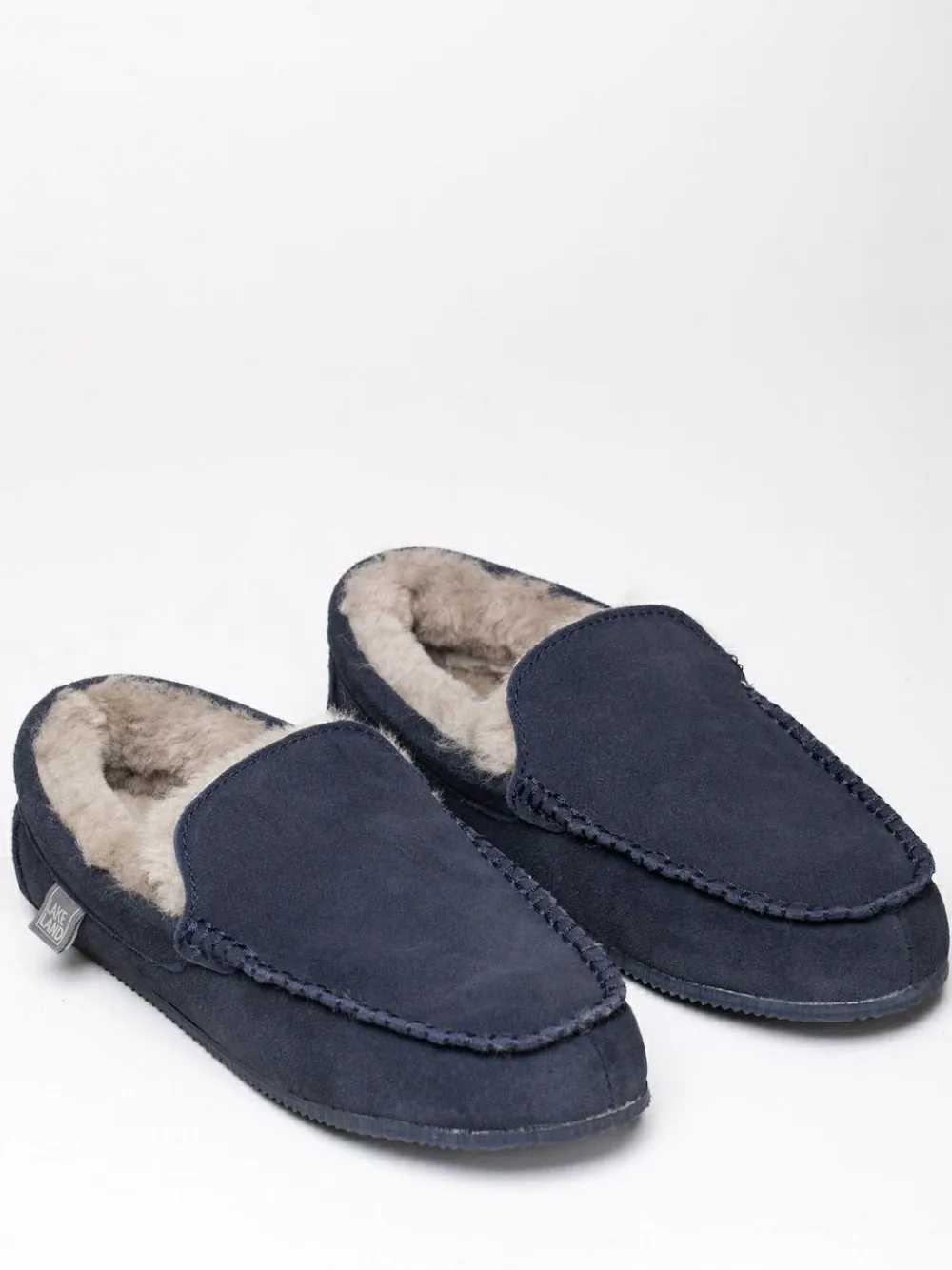 Lakeland Leather Mens Sheepskin Slip-On Moccasins^ Slippers|Slippers