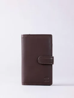 Online Lakeland Leather Brown Medium Tab Purse