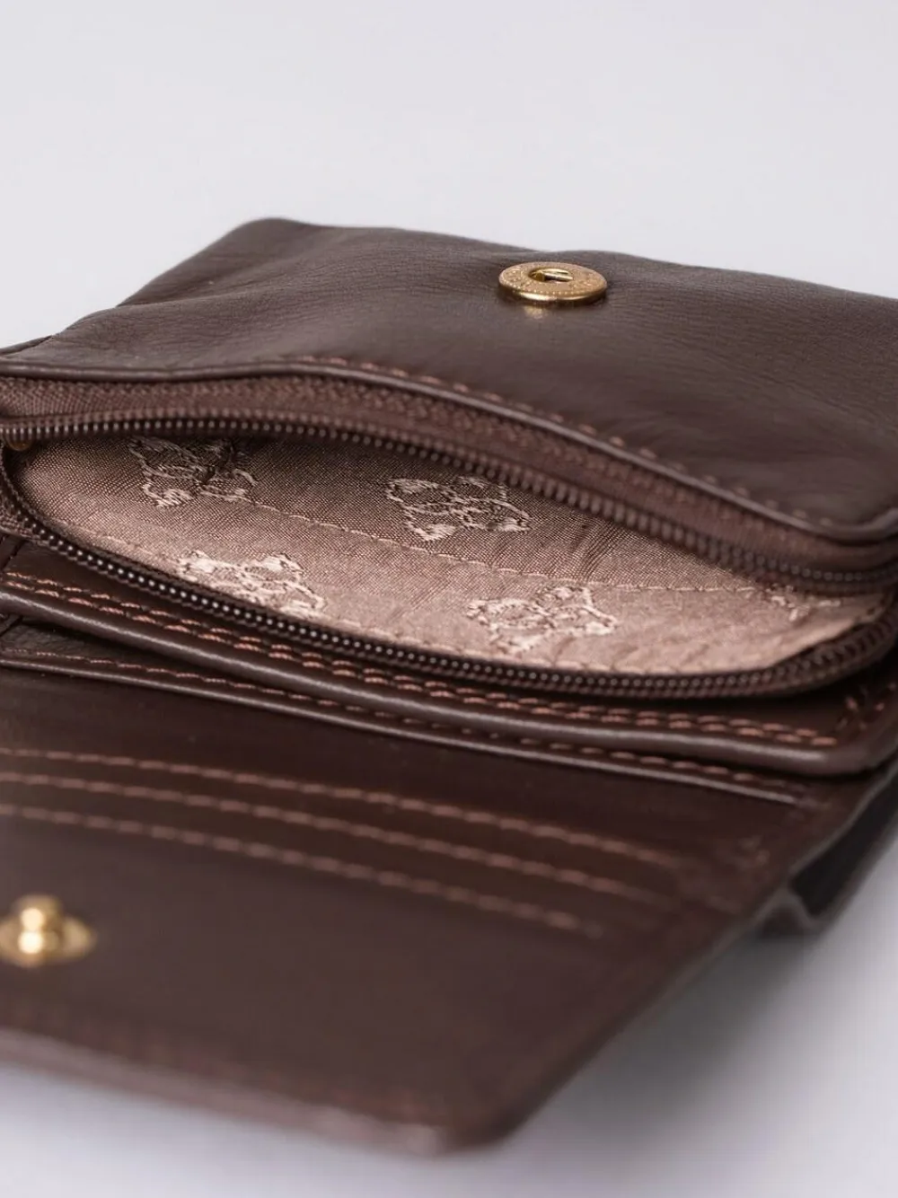 Clearance Lakeland Leather Brown Small Purse