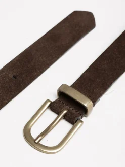 Discount Lakeland Leather Kelsick Belt Chocolate Brown