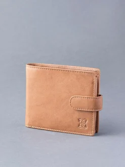 New Lakeland Leather Burneside Wallet Cognac Brown