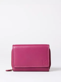 Lakeland Leather Cranberry Small Purse^Women Purses