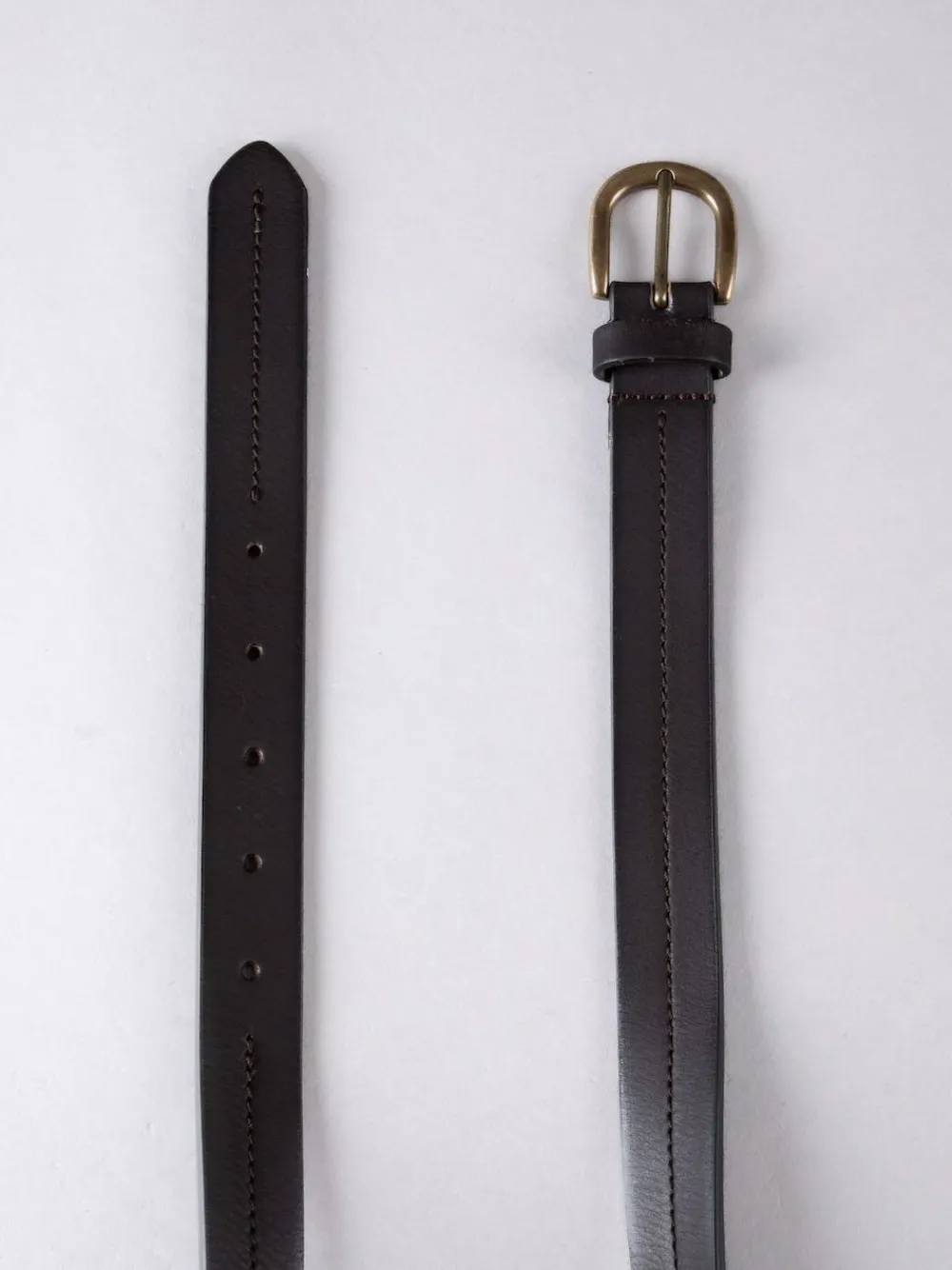 Online Lakeland Leather Dark Brown Kendal Belt