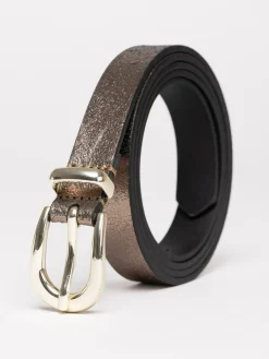 Online Lakeland Leather Kirkby Belt Gold