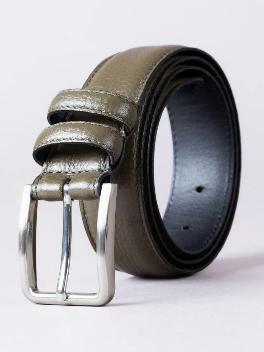 Discount Lakeland Leather Storrs Belt Green