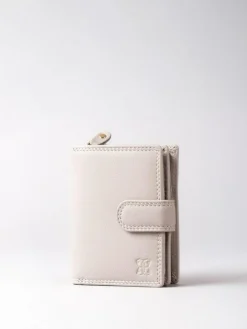 Lakeland Leather Grey Small Tab Purse^Women Purses