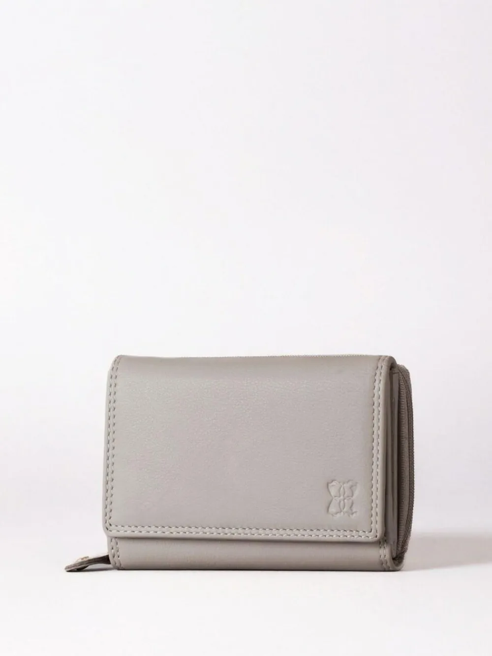 Lakeland Leather Grey Small Purse^Women Purses