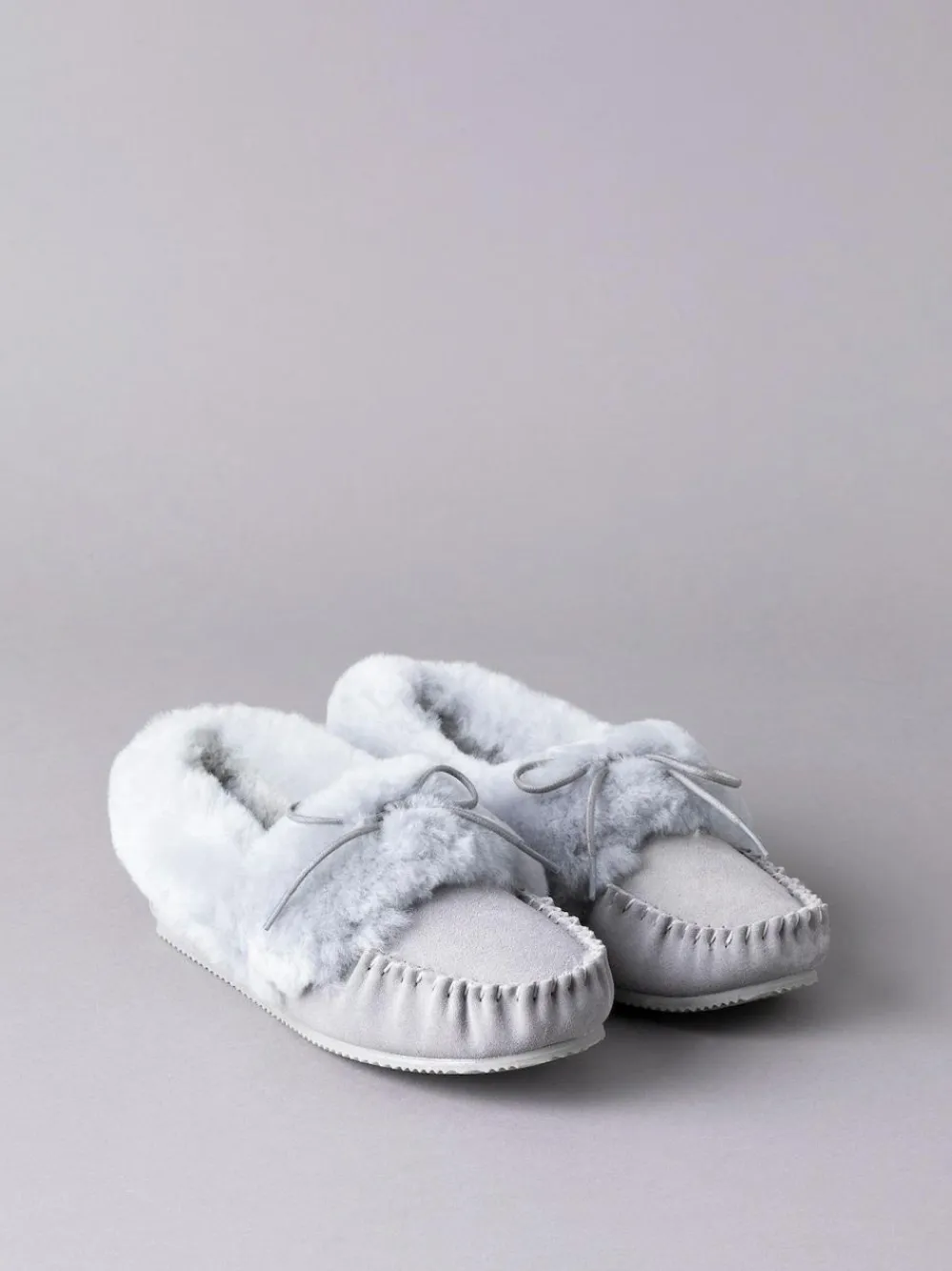 Lakeland Leather Ladies Sheepskin Moccasin Slippers^Women Slippers