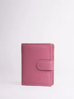 Lakeland Leather Mauve Pink Small Tab Purse^Women Purses