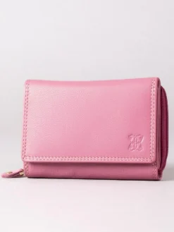 Clearance Lakeland Leather Mauve Small Purse