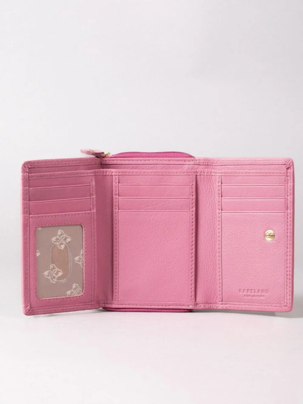 Clearance Lakeland Leather Mauve Small Purse