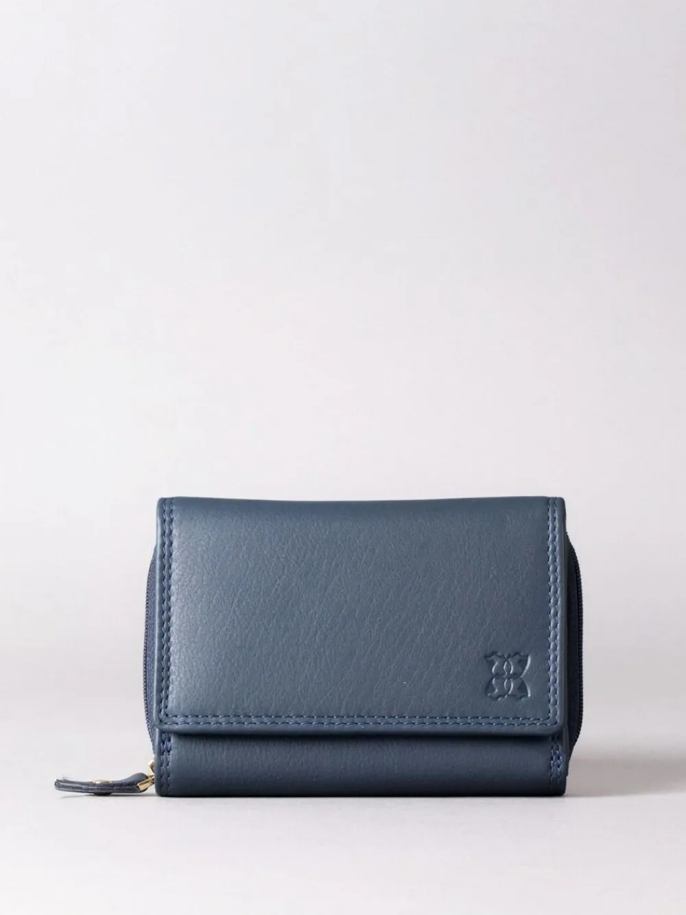 Lakeland Leather Navy Blue Small Purse^Women Purses