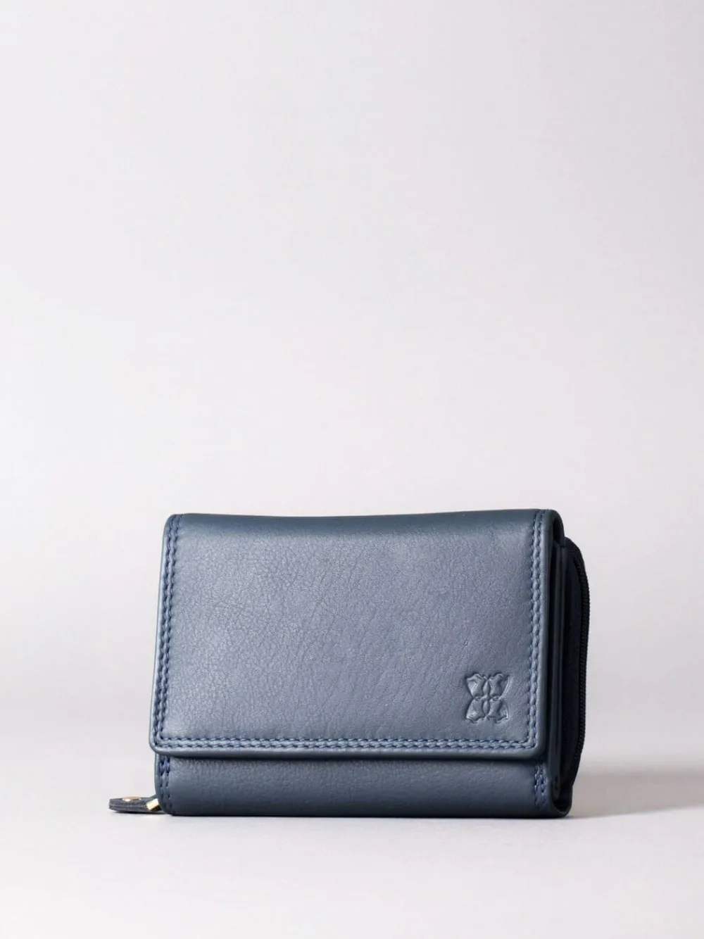 Lakeland Leather Navy Blue Small Purse^Women Purses