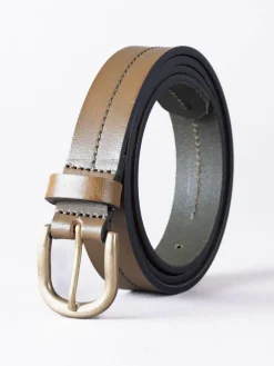 Lakeland Leather Olive Kendal Belt^Women Belts