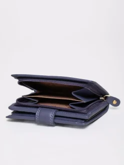 Lakeland Leather Purple Small Tab Purse^Women Purses