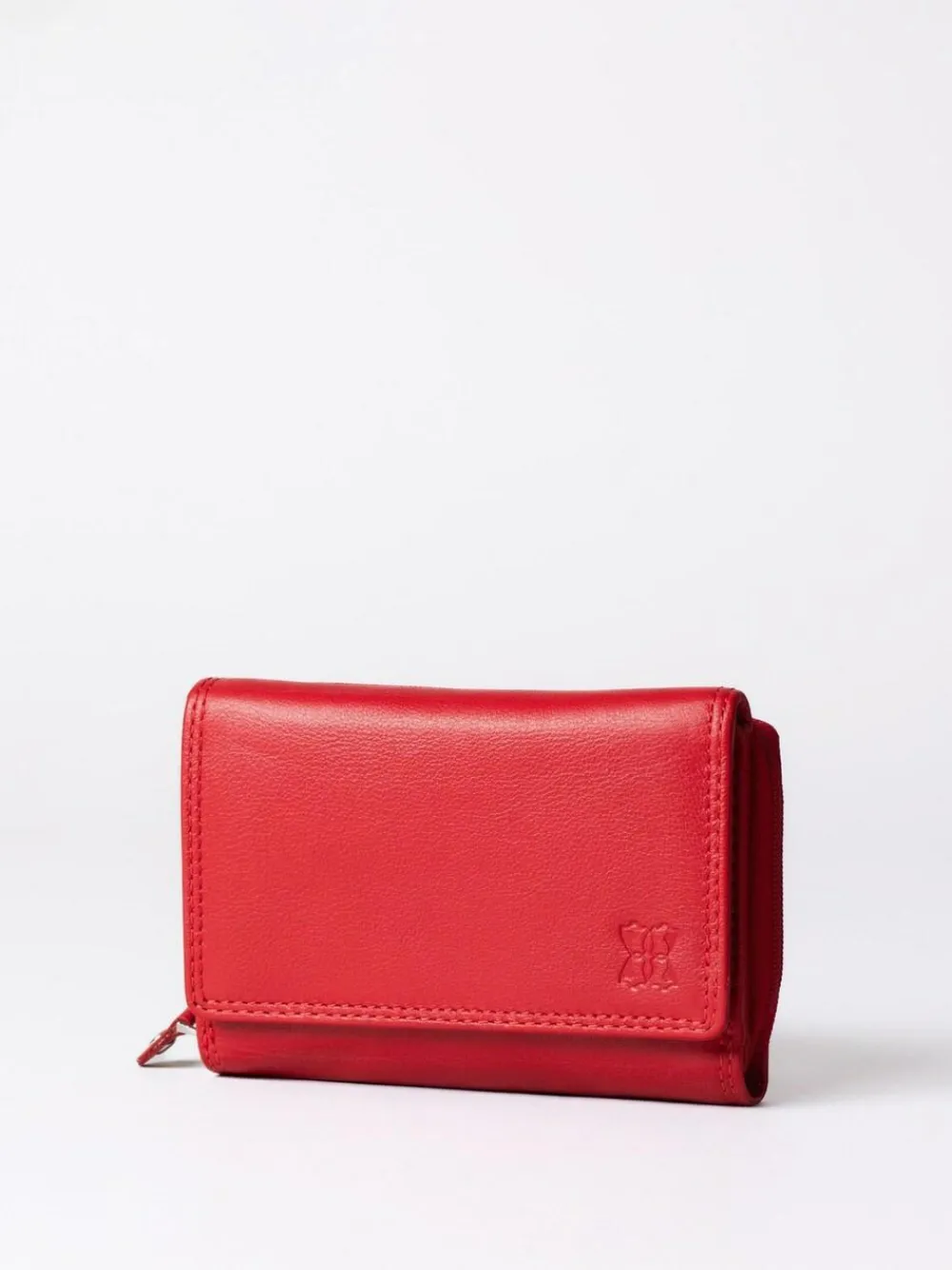 Lakeland Leather Red Small Purse