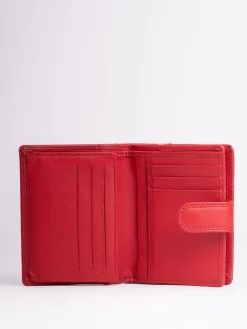 Lakeland Leather Red Small Tab Purse^Women Purses